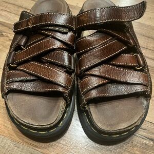 Dr. Martens Brown Leather Sandals